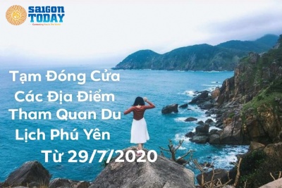 Phú Yên tạm dừng đón khách du lịch từ 29/7/2020