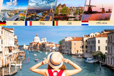 Hành trình khám phá Châu Âu - Tour du lịch Pháp - Bỉ - Hà Lan - Đức